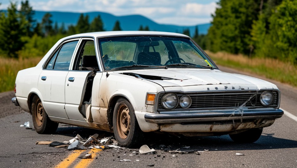На трассе А-370 Уссури водитель Lada Kalina погиб в лобовом ДТП с Toyota Hilux