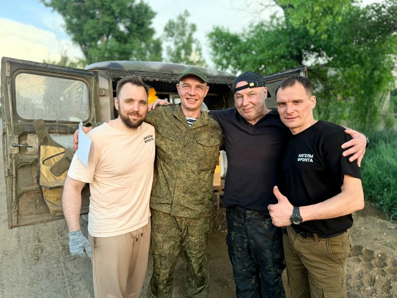 «Ангелы Фронта» доставили помощь через всю линию соприкосновения