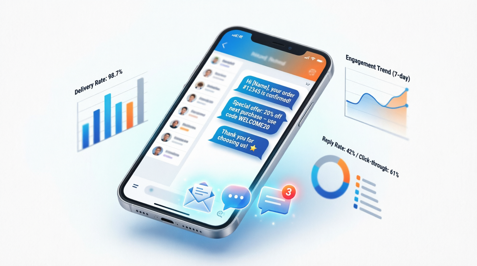 Отправка SMS-рассылок для бизнеса